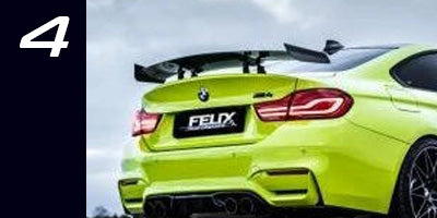 Heckflügel Felix Performance für BMW 1er F40